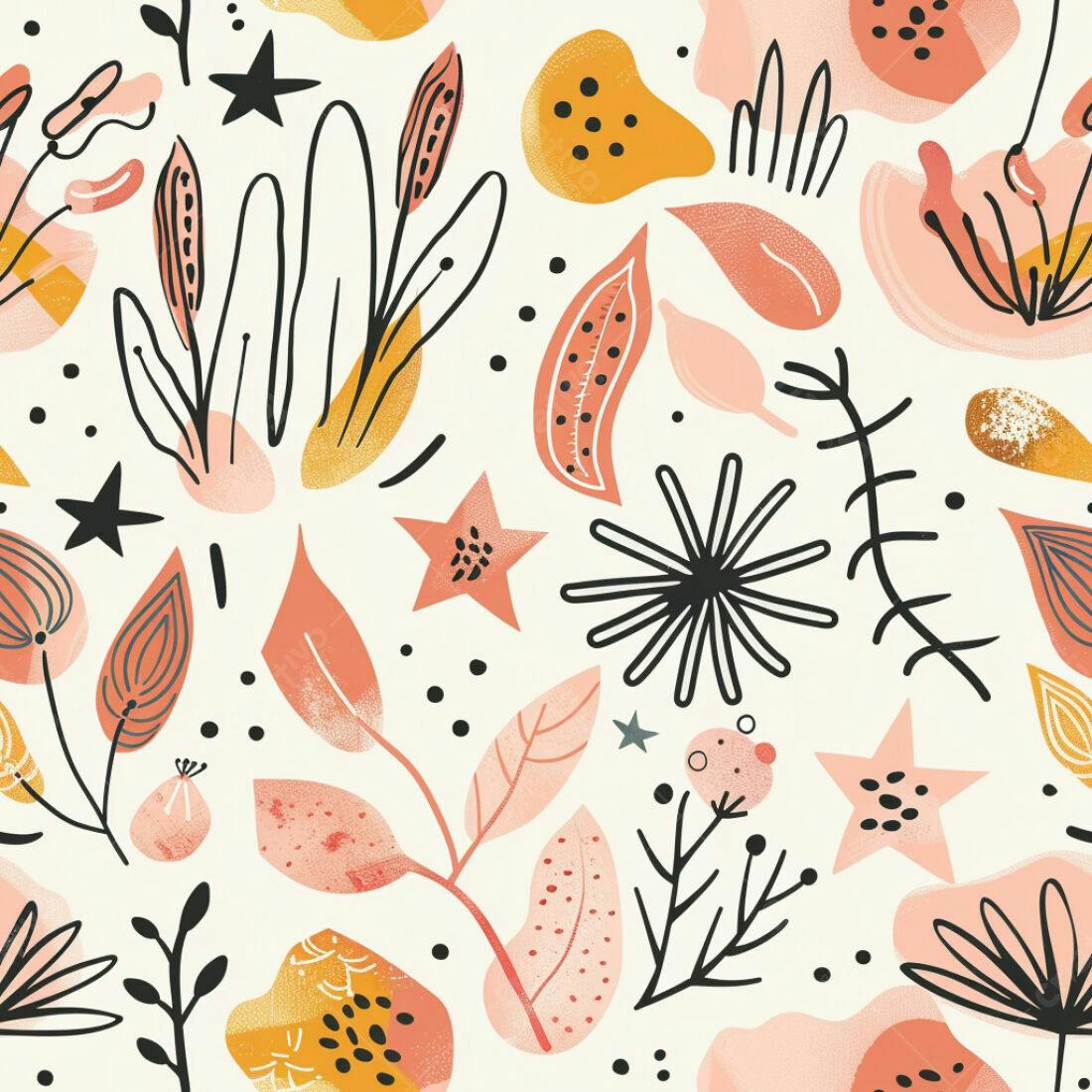 Textura floral abstrata para fundo