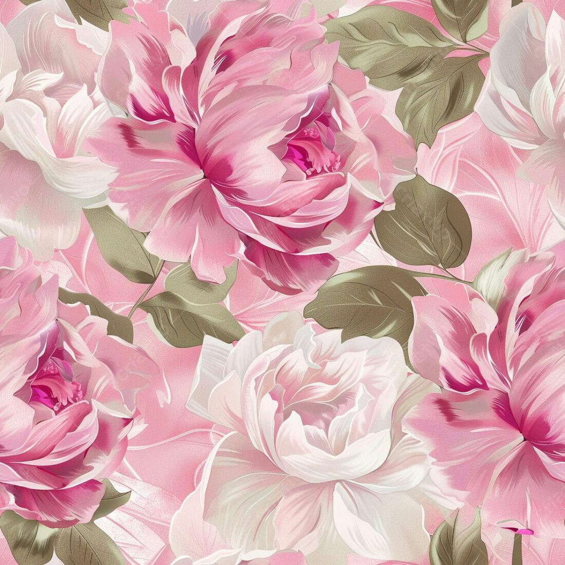Textura floral romântica para papel de parede