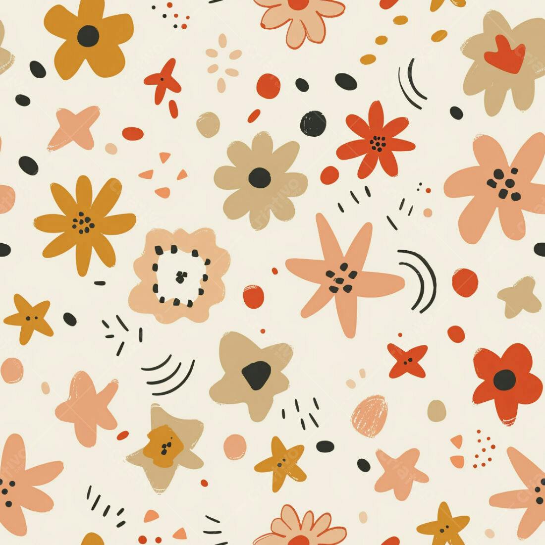 Textura floral abstrata para fundo