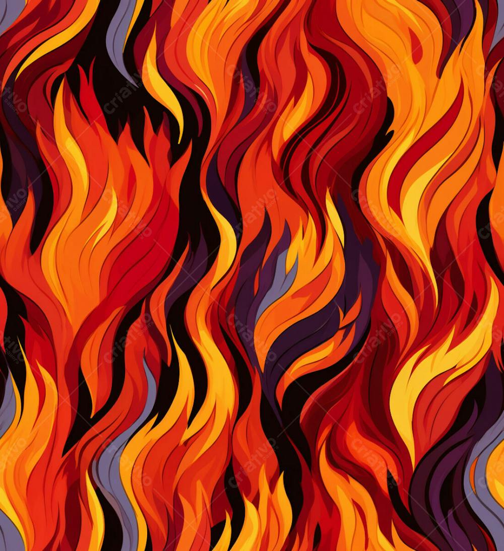 Fire Pattern Textures High Resolution Design