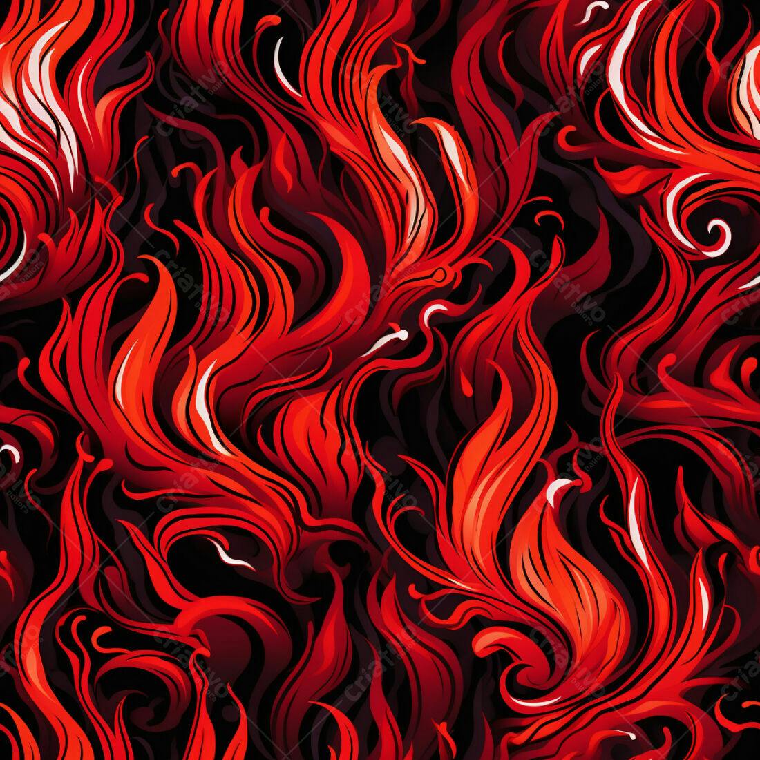 Textura Chamas Vermelhas para Fundo