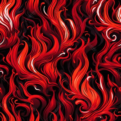 Fire Pattern Textures High Resolution Design