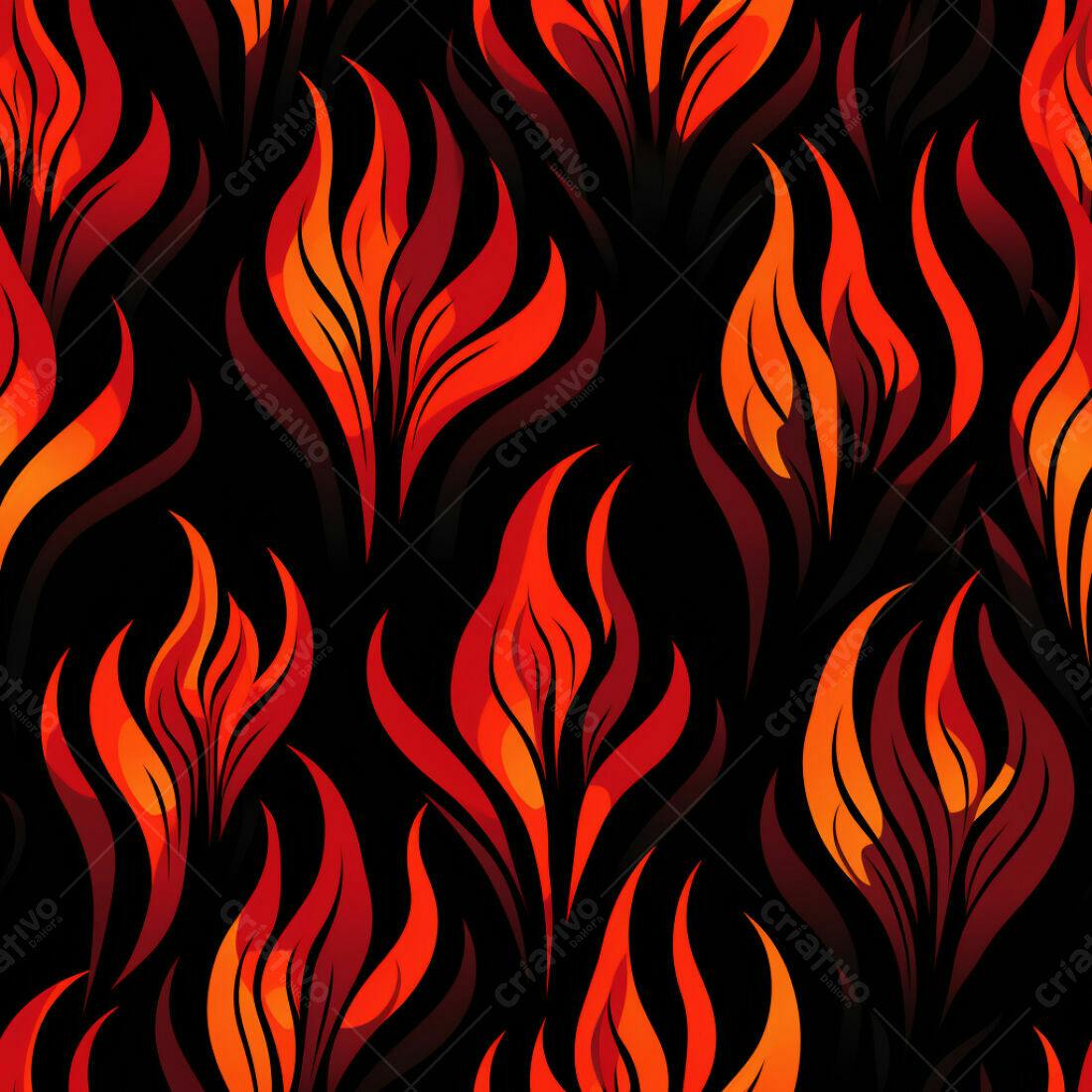 Textura Chamas Vermelhas para Fundo