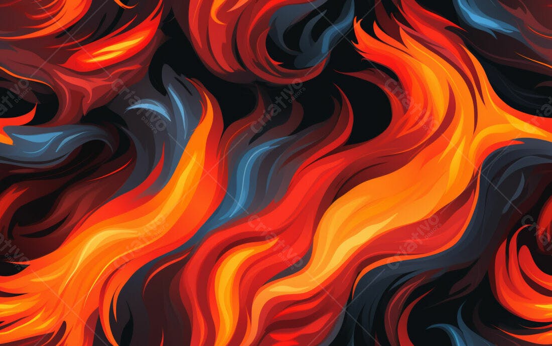 Textura Fogo Abstrato para Fundo