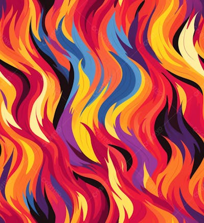Fire Pattern Textures High Resolution Design