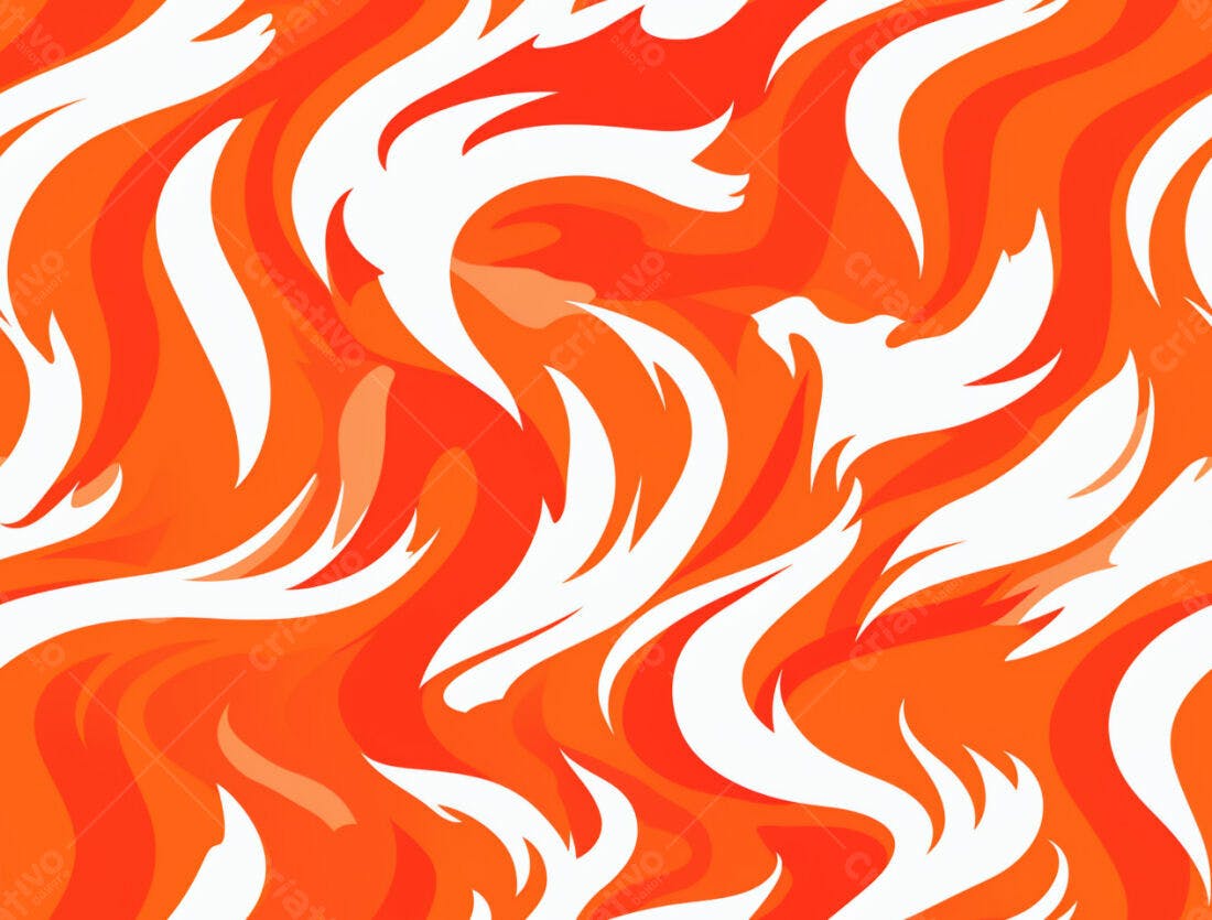 Textura Abstrata Laranja e Branca para Fundo