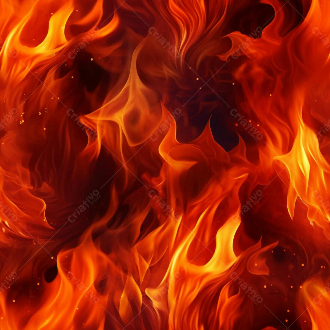 Textura Fogo Infernal para Fundo
