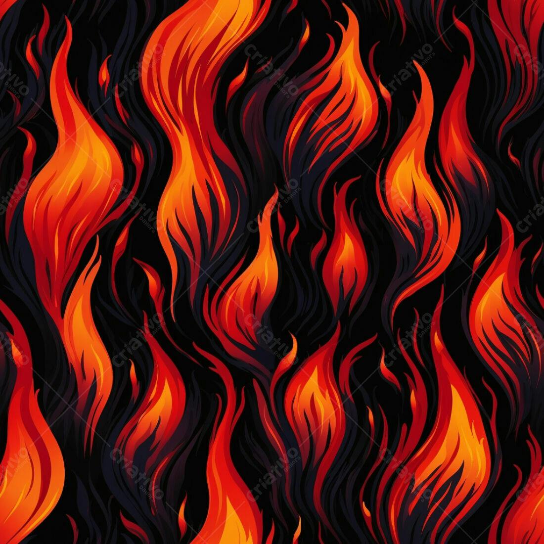 Textura Fogo Abstrato para Fundo