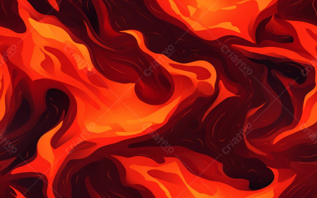Textura Lava Vermelha para Fundo de Jogo