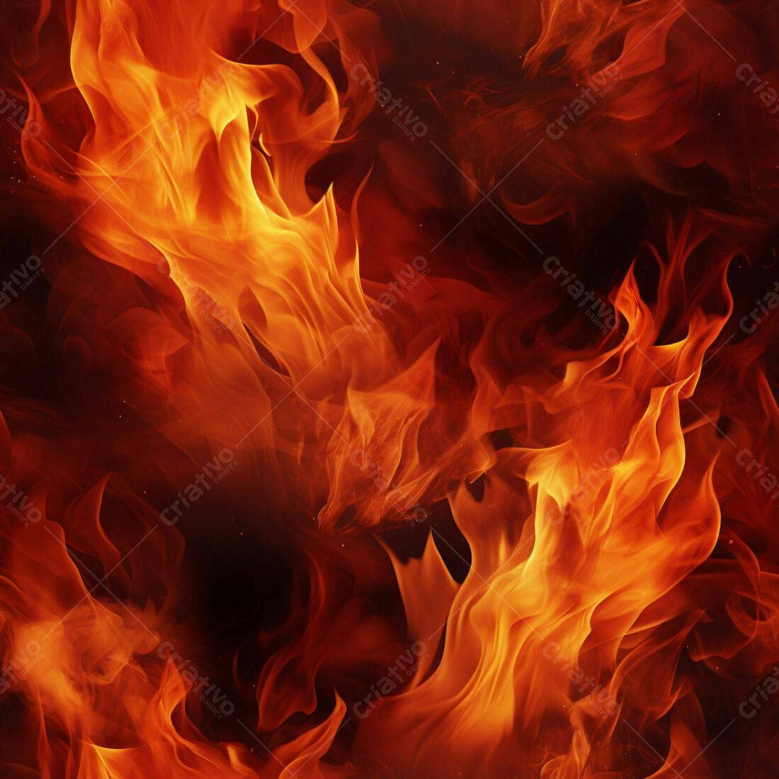 Textura Fogo Infernal para Fundo