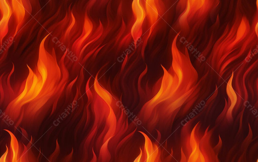 Textura Fogo Infernal para Fundo de Jogo