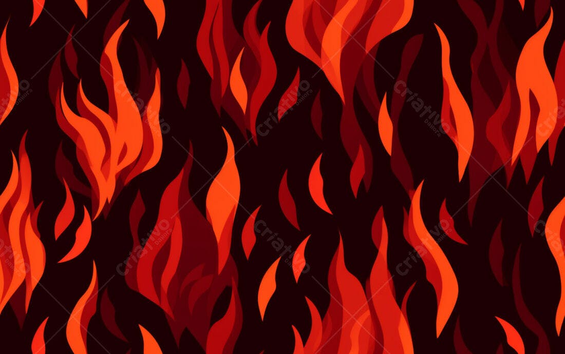 Textura Fogo Infernal para Fundo