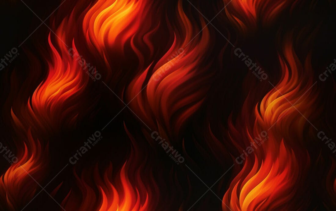 Textura Fogo Abstrato para Fundo