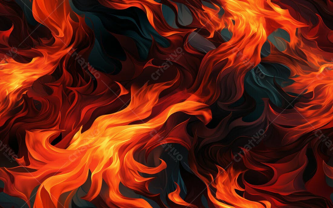Textura Fogo Abstrato para Fundo