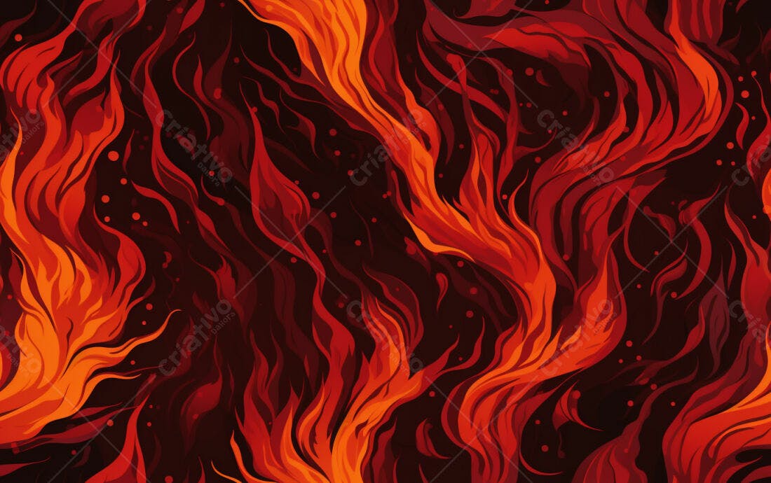 Textura Fogo Infernal para Fundo