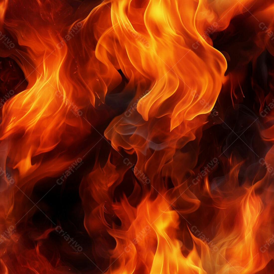 Textura Fogo Infernal para Fundo