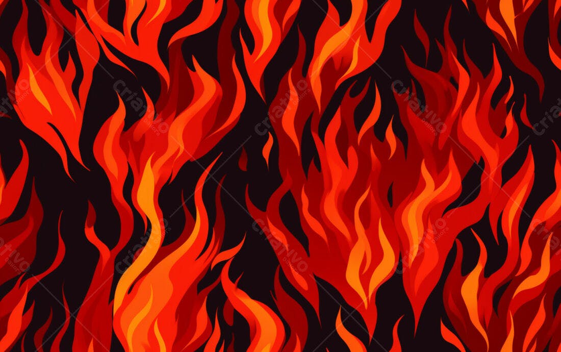 Textura Fogo Infernal para Fundo