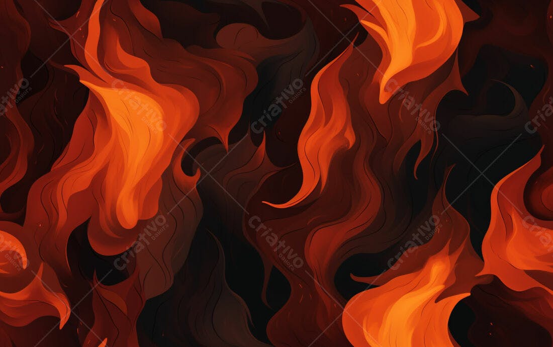 Textura Fogo Abstrato para Fundo