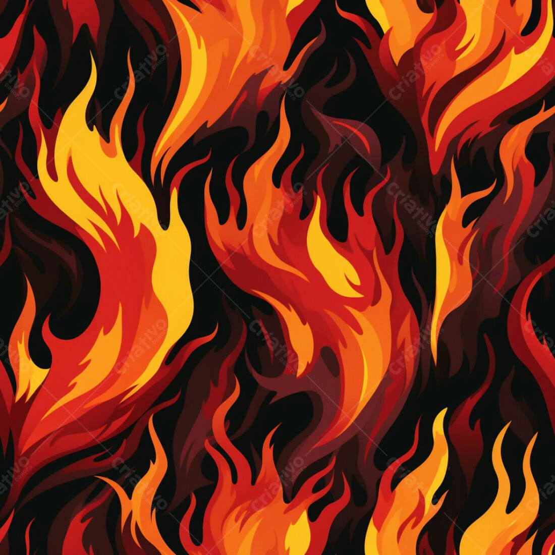 Textura Fogo Flamejante para Fundo