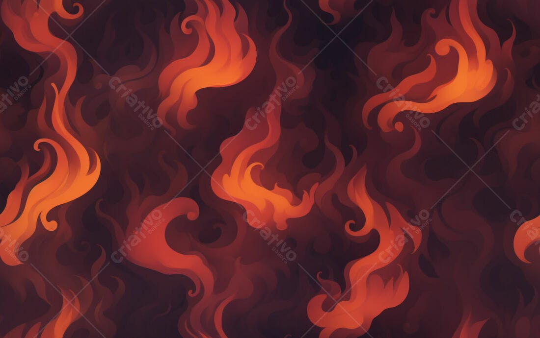 Textura Fogo Abstrato para Fundo de Game