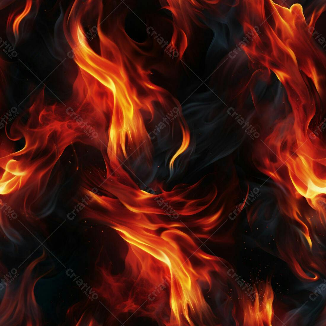 Textura Fogo Infernal para Fundo