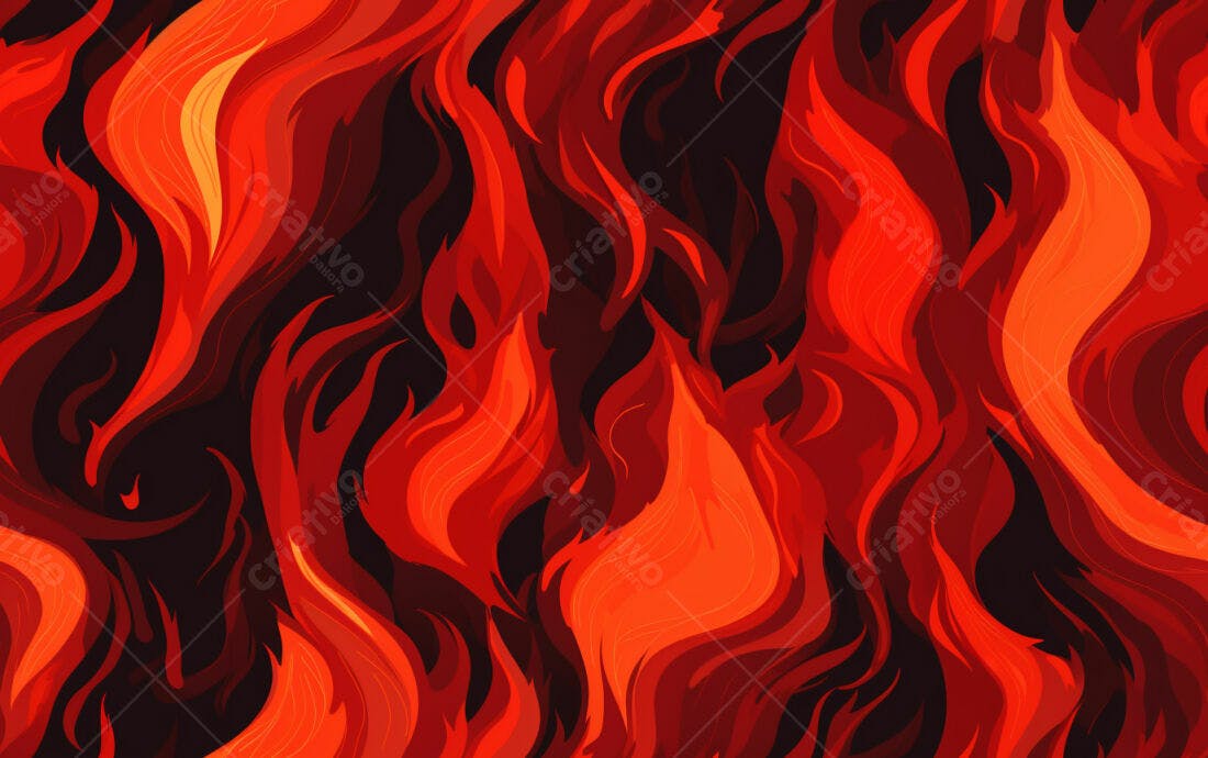 Textura Chamas Vermelhas para Fundo