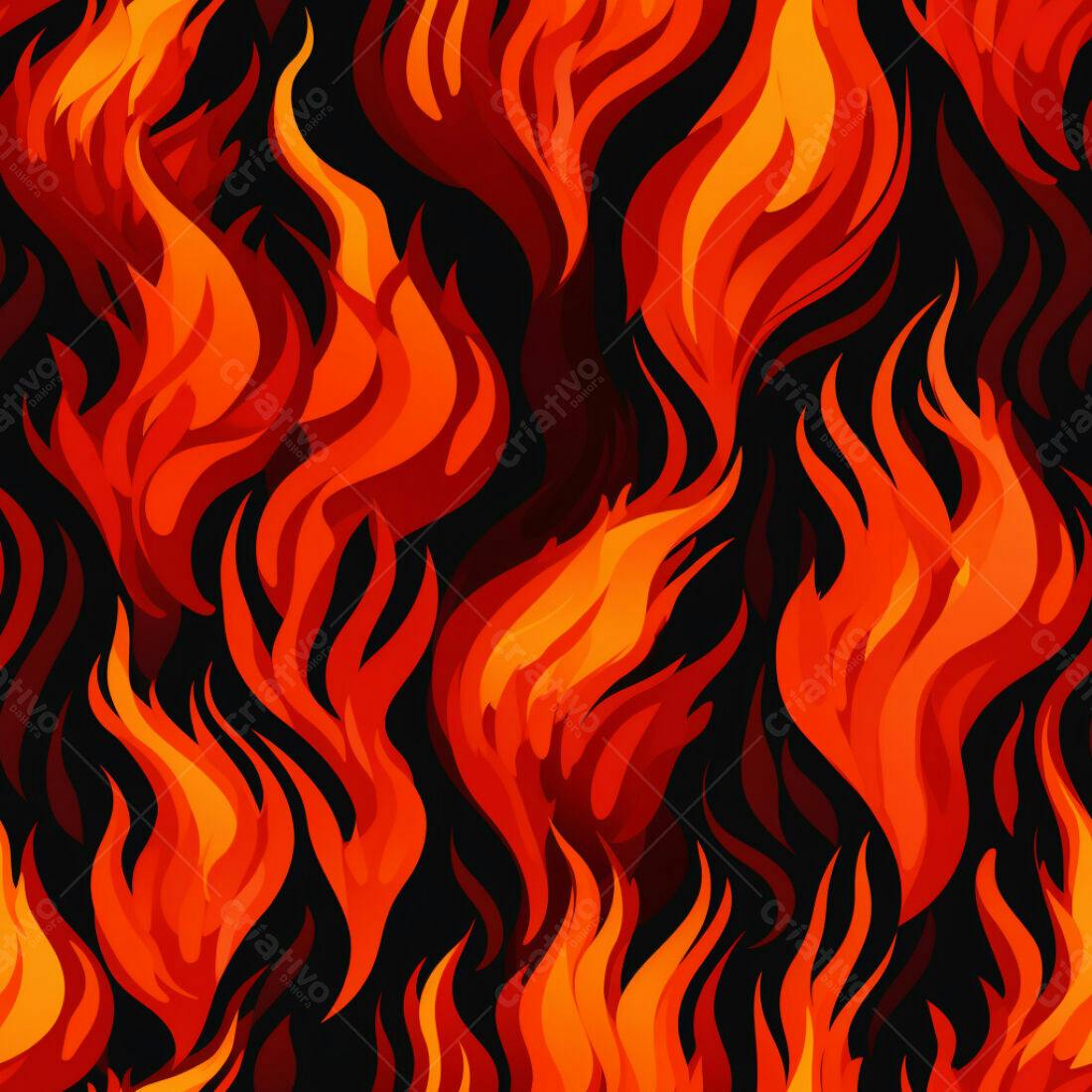Textura Chamas Vermelhas para Fundo