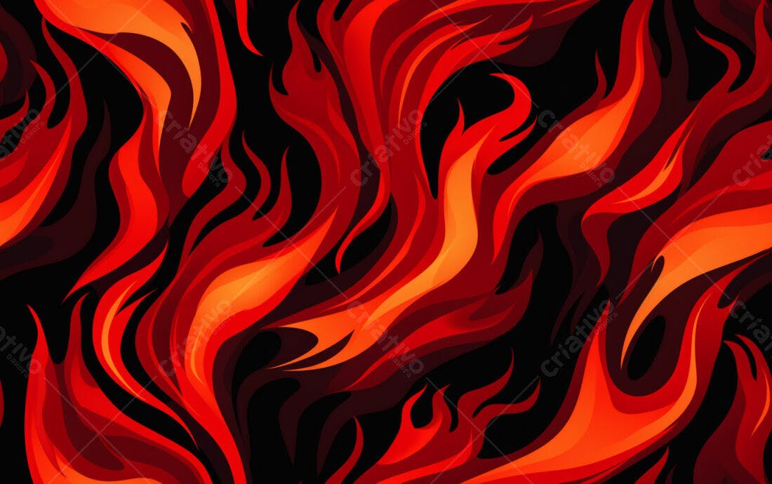 Textura Chamas Vermelhas para Fundo