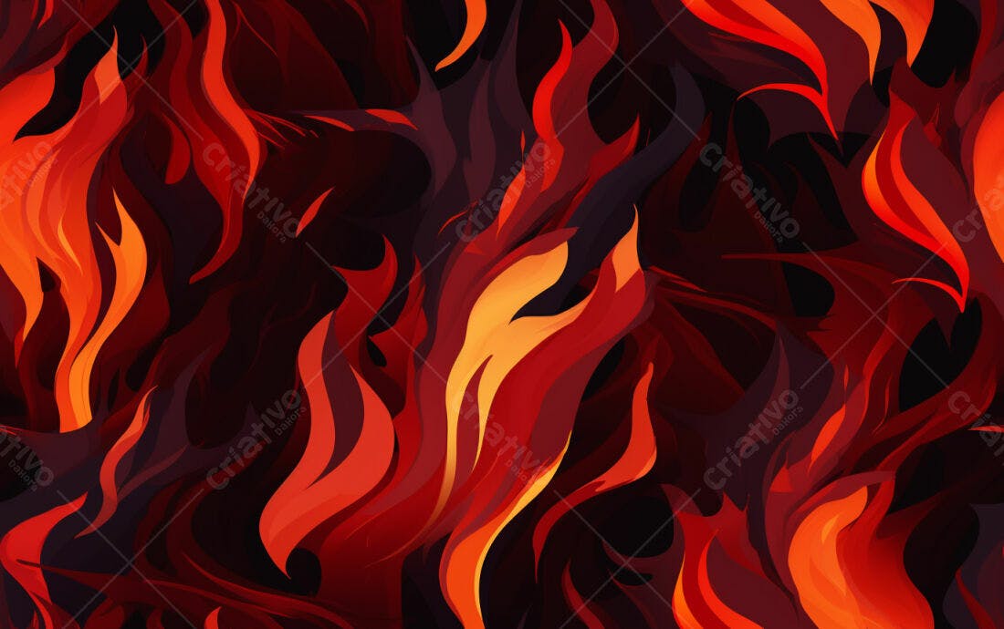 Textura Fogo Infernal para Fundo
