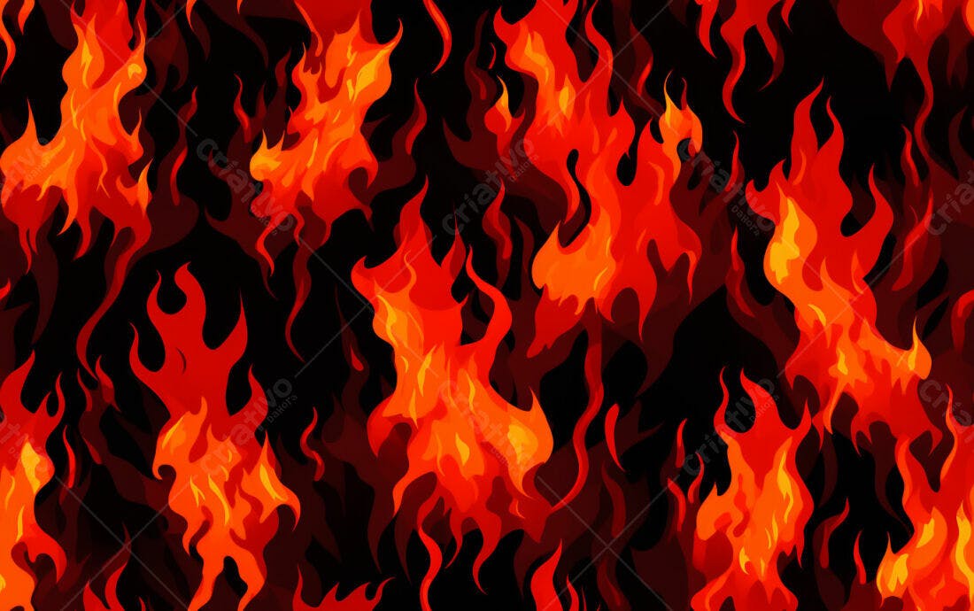 Textura Fogo Infernal para Fundo