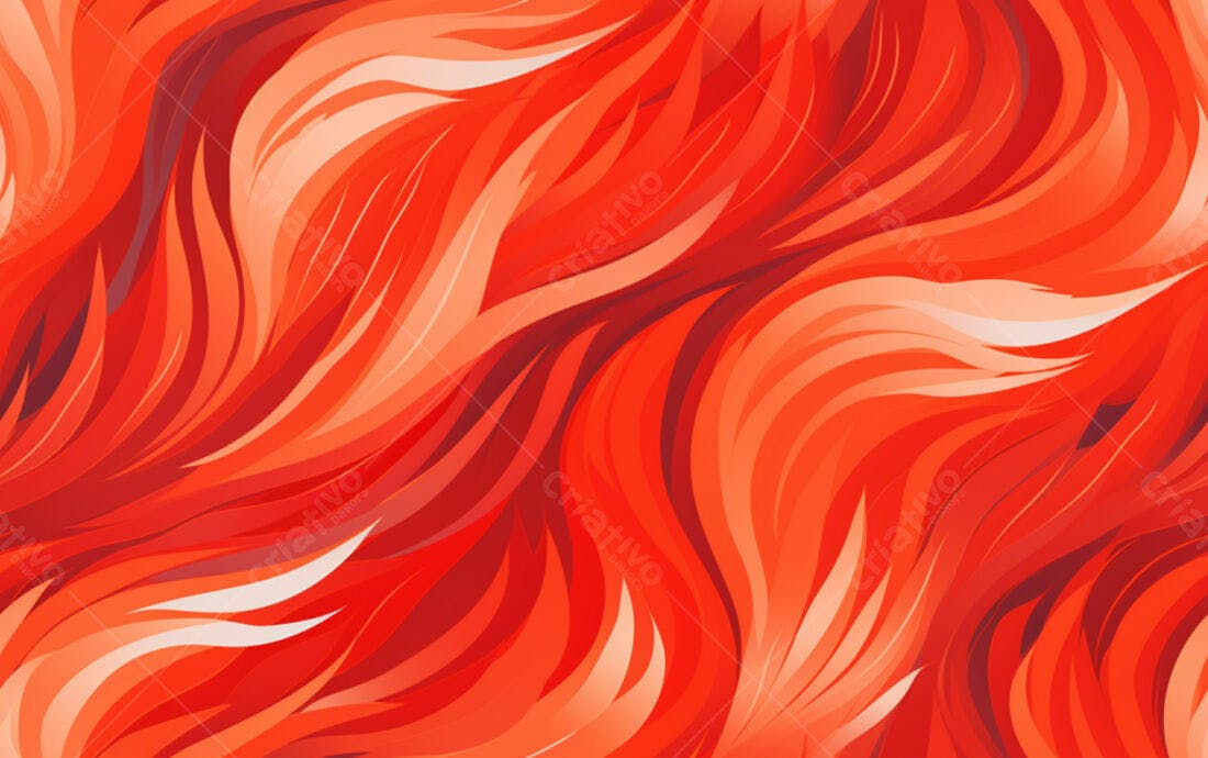 Textura Abstrata Vermelha Ondulada para Fundo