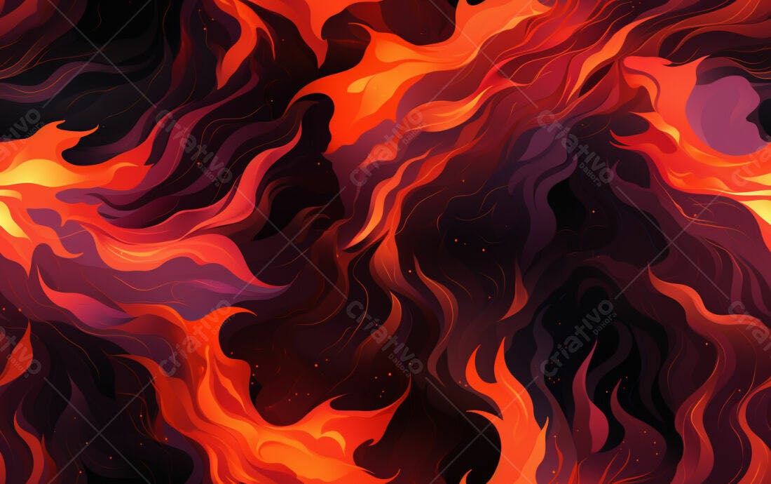 Textura Fogo Abstrato para Fundo