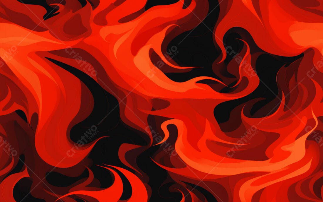 Textura Fogo Abstrato Vermelho para Fundo