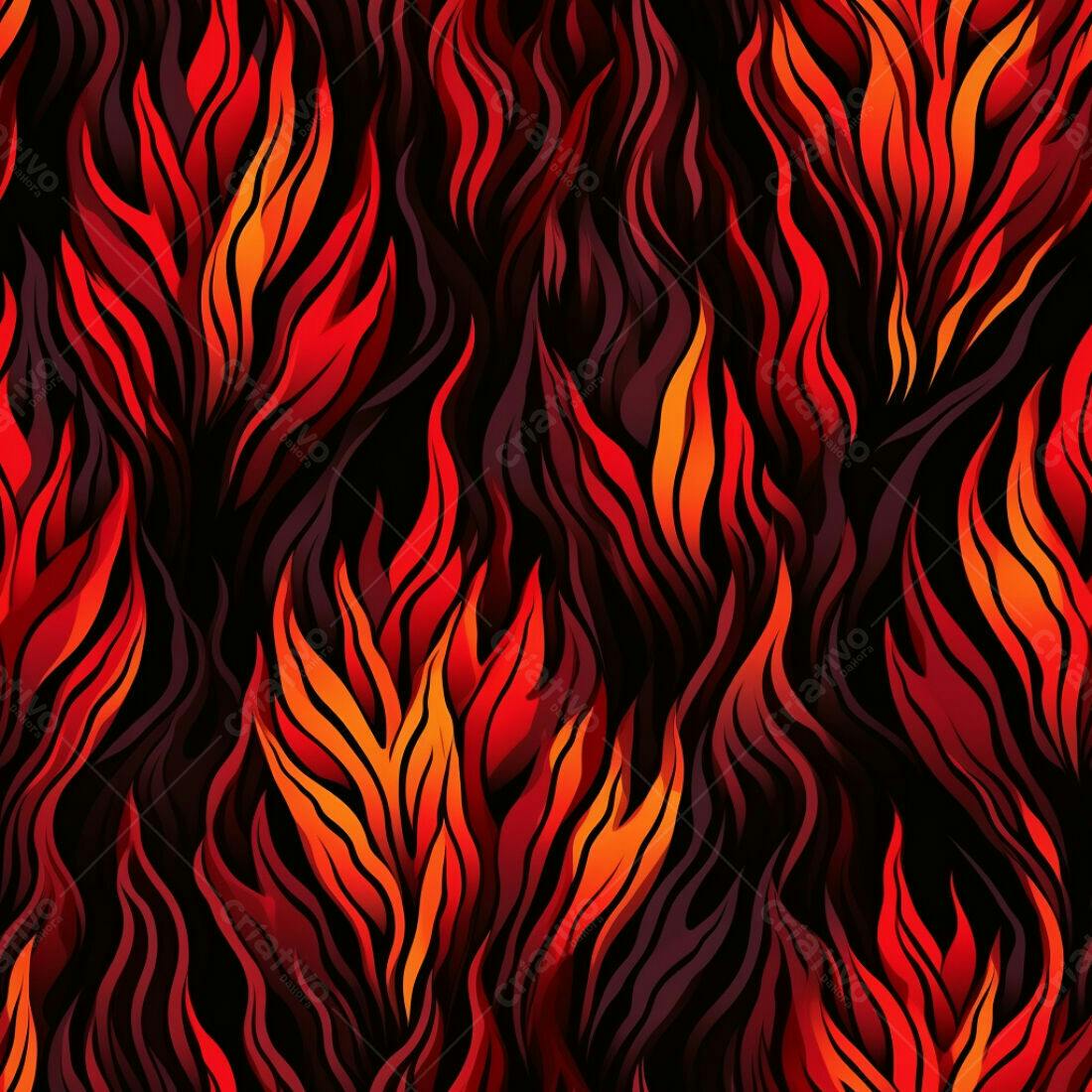 Textura Fogo Abstrato para Fundo