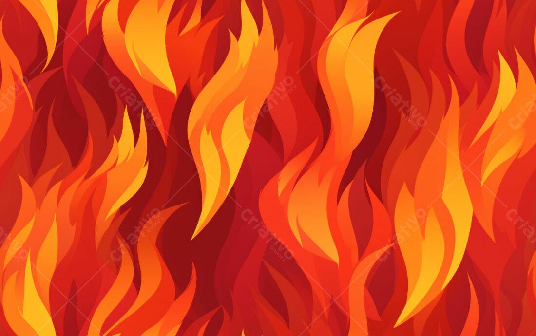 Textura Fogo Vermelho e Laranja para Fundo