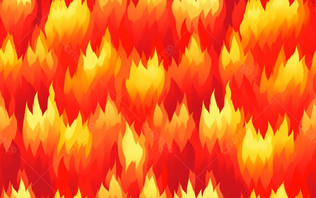 Textura Fogo Chamas para Fundo de Jogo