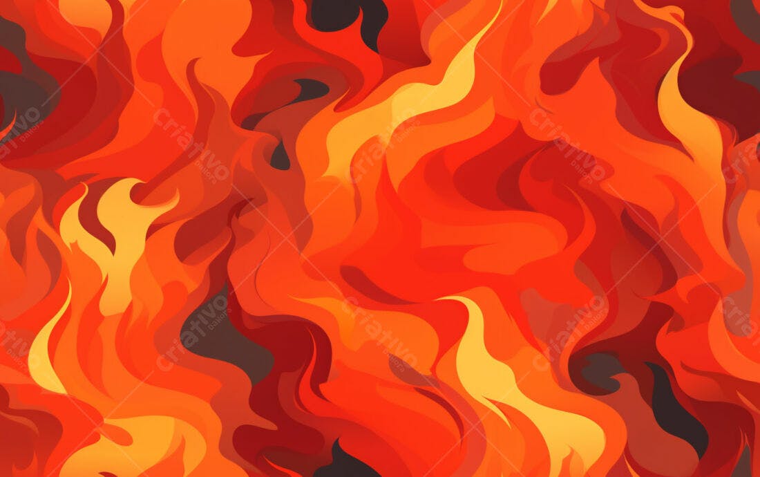 Textura Fogo Abstrato para Fundo