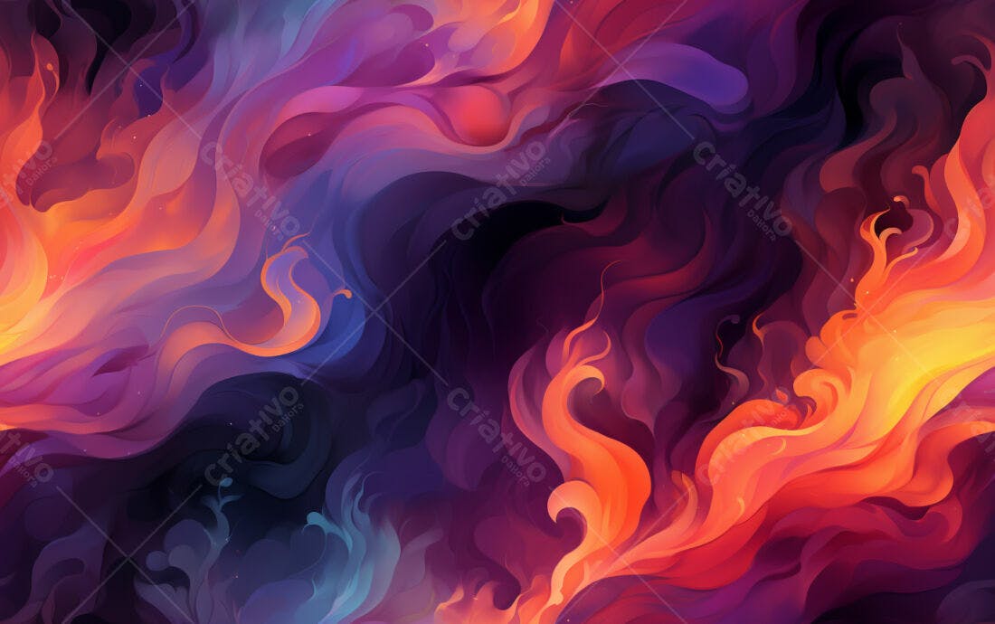Textura Fogo Abstrato para Fundo