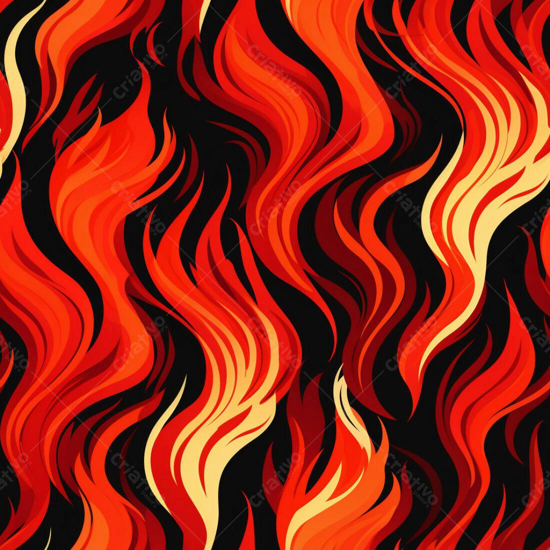 Textura Chamas Vermelhas para Fundo