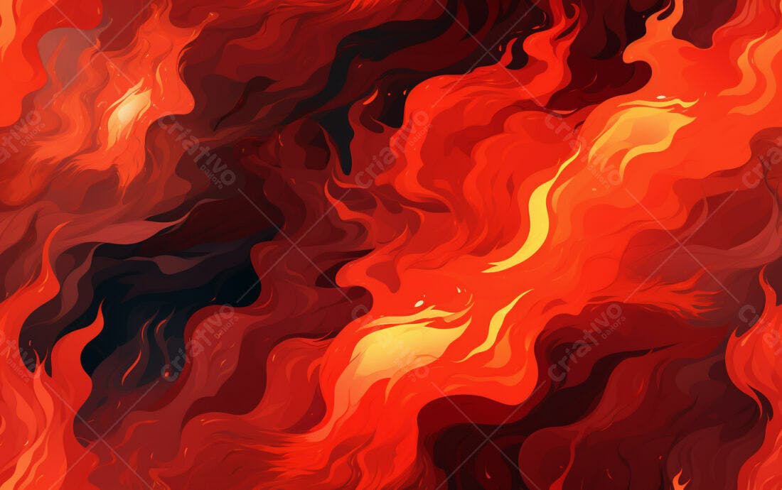 Textura Fogo Abstrato para Fundo