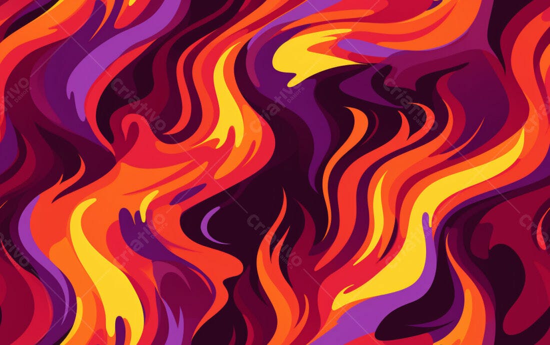 Textura Abstrata Chamas para Fundo