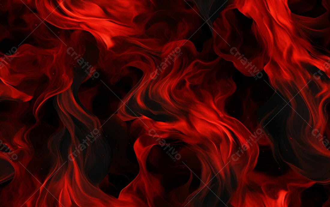 Textura Fogo Vermelho Escuro para Fundo