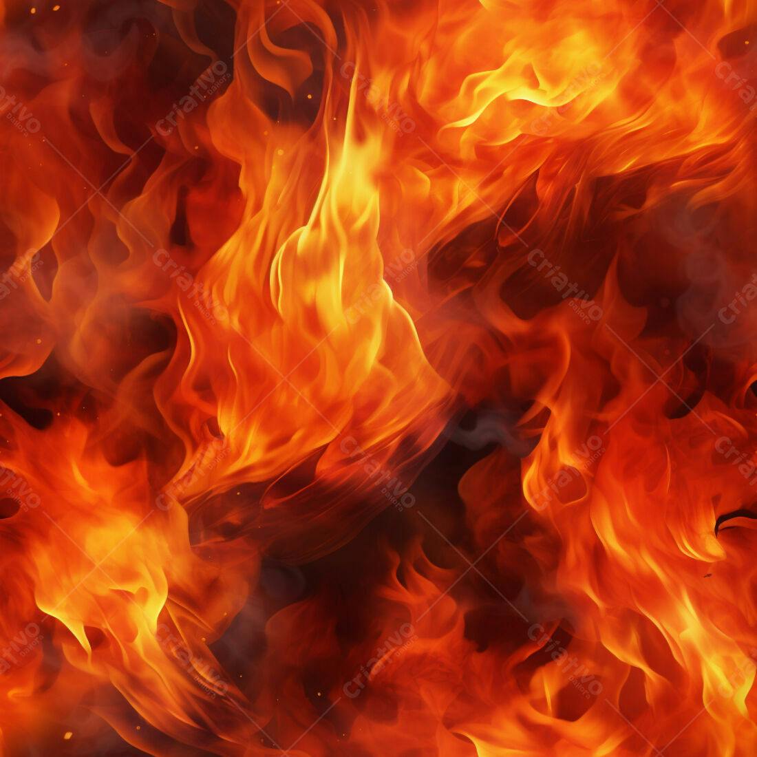 Textura Fogo Infernal para Fundo