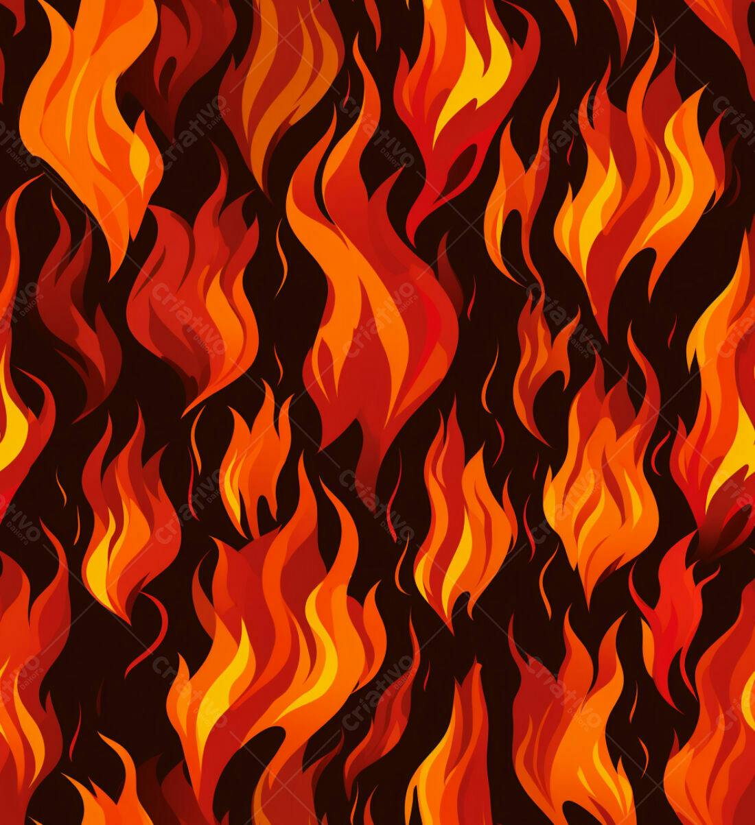 Textura Fogo Chamas para Fundo