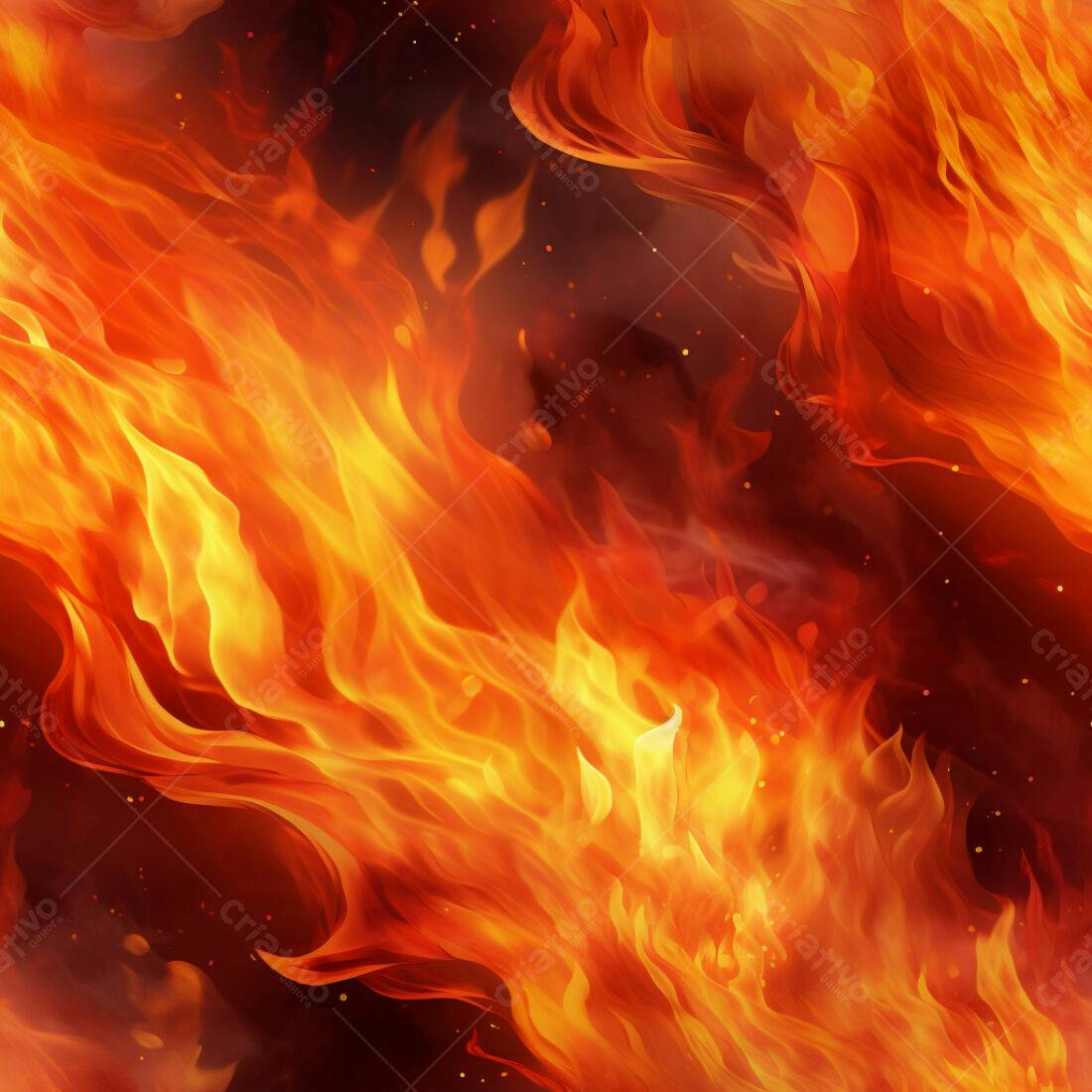 Textura Fogo Infernal para Fundo
