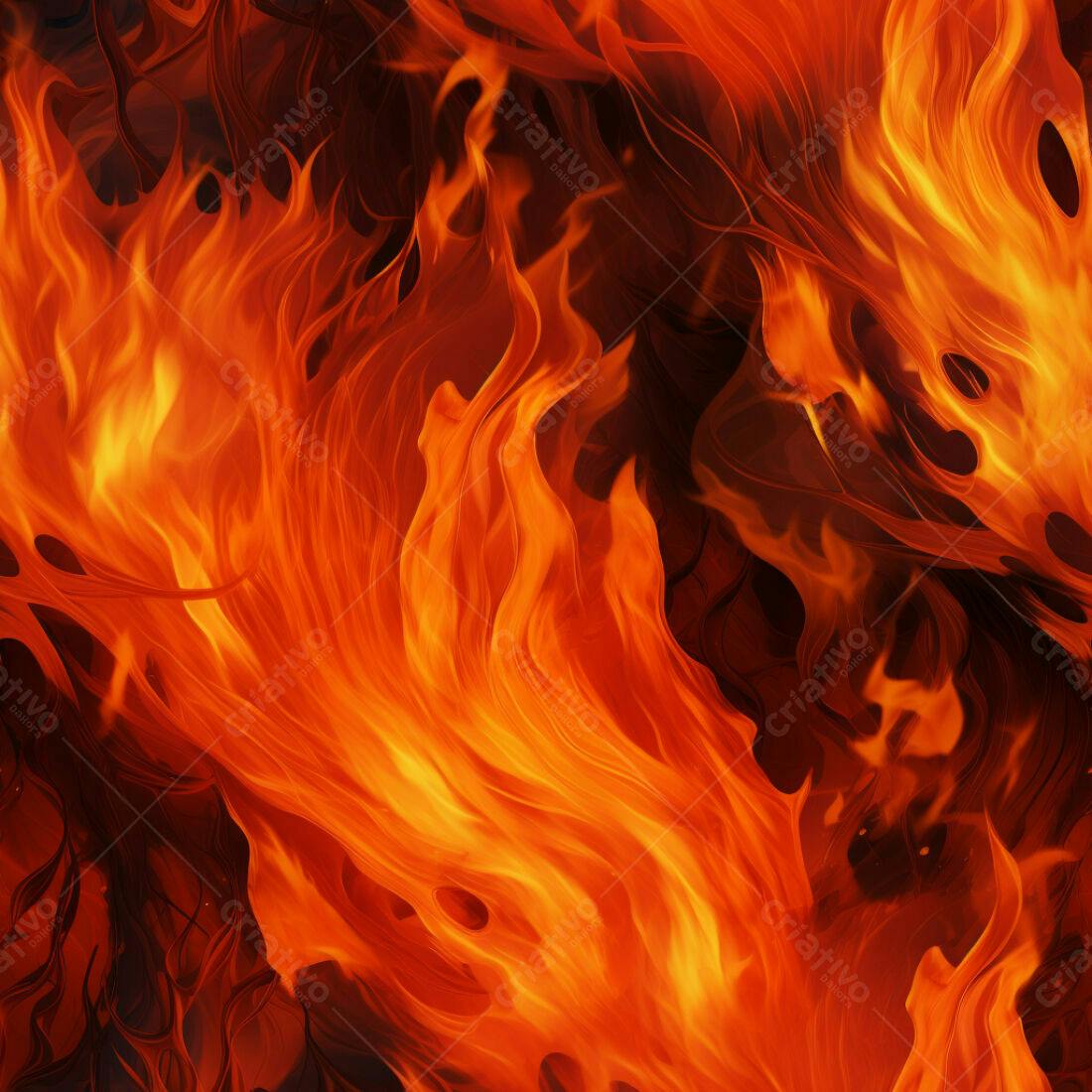 Textura Fogo Chamas para Fundo