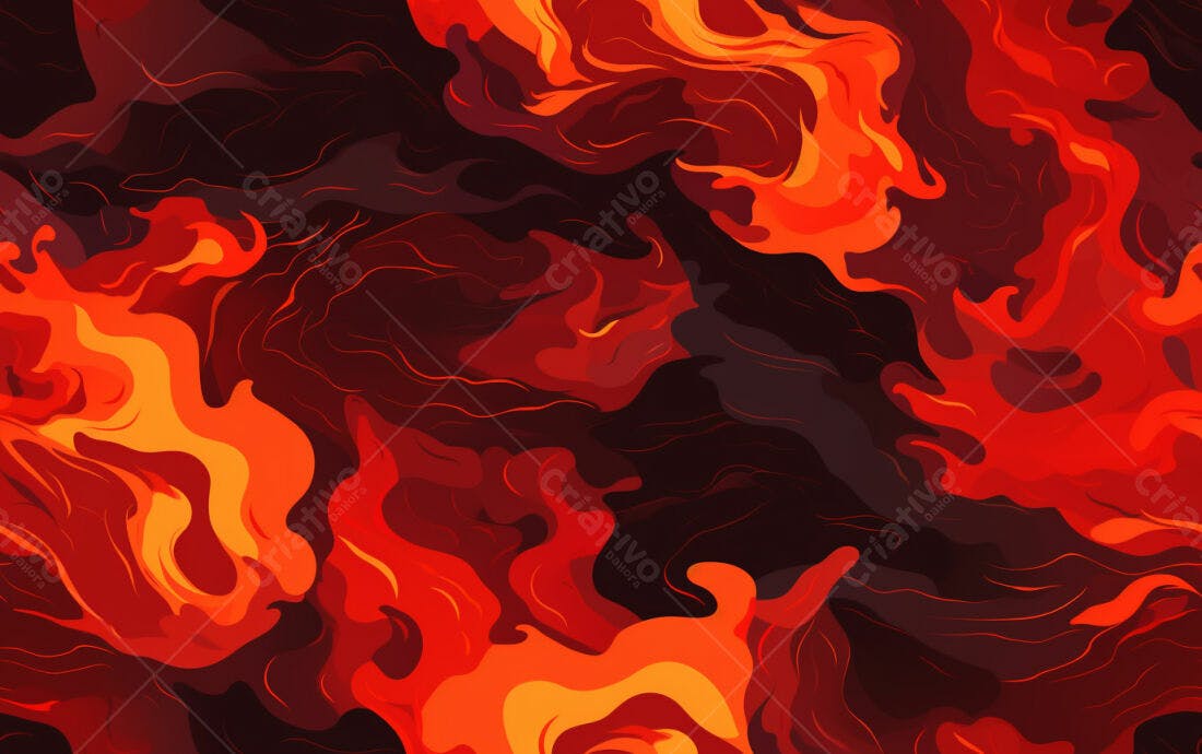 Textura Fogo Abstrato para Fundo