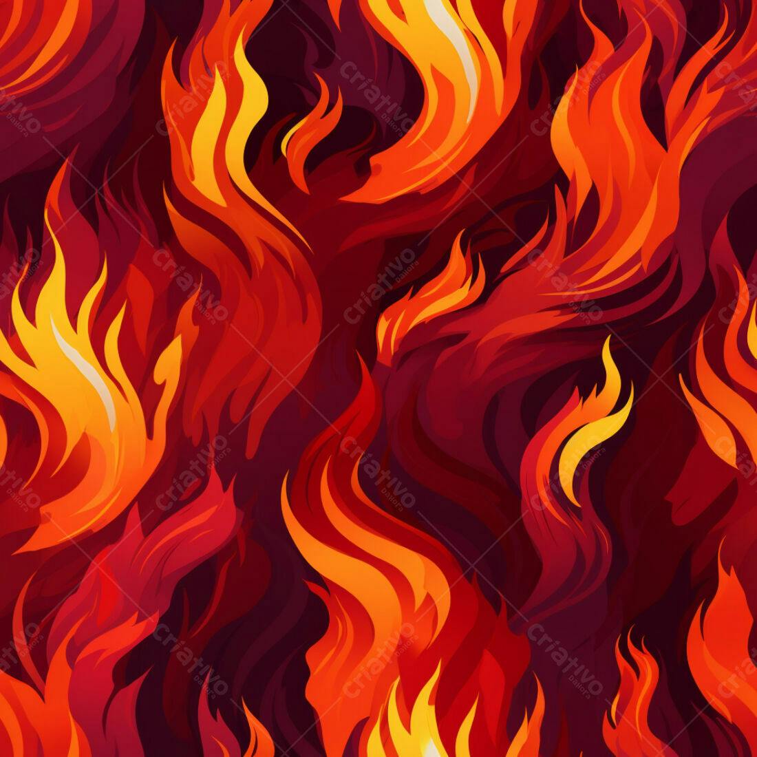 Textura Fogo Abstrato para Fundo