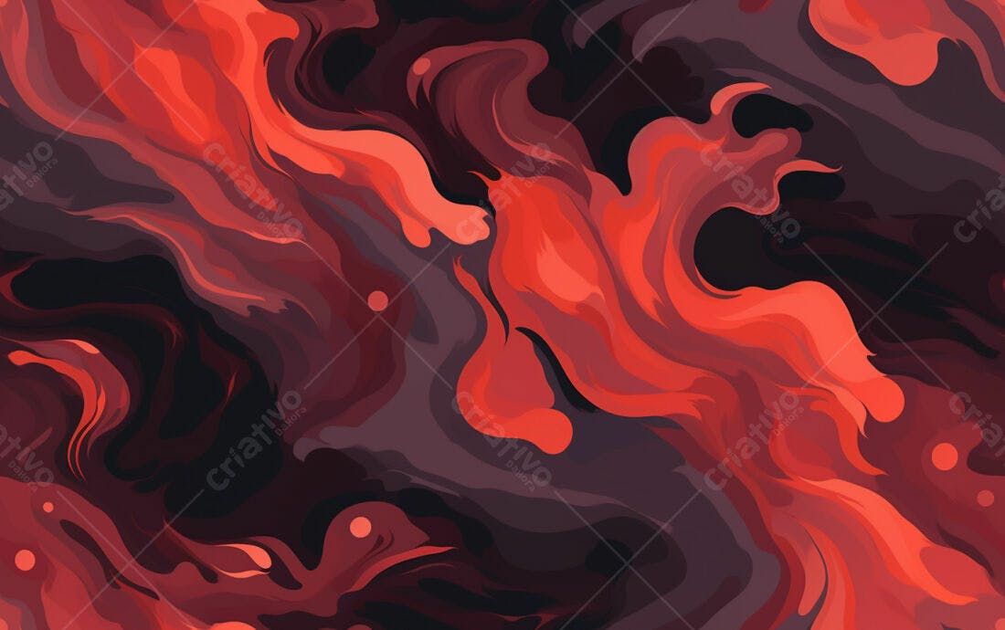 Textura Abstrata Vermelha e Preta para Fundo
