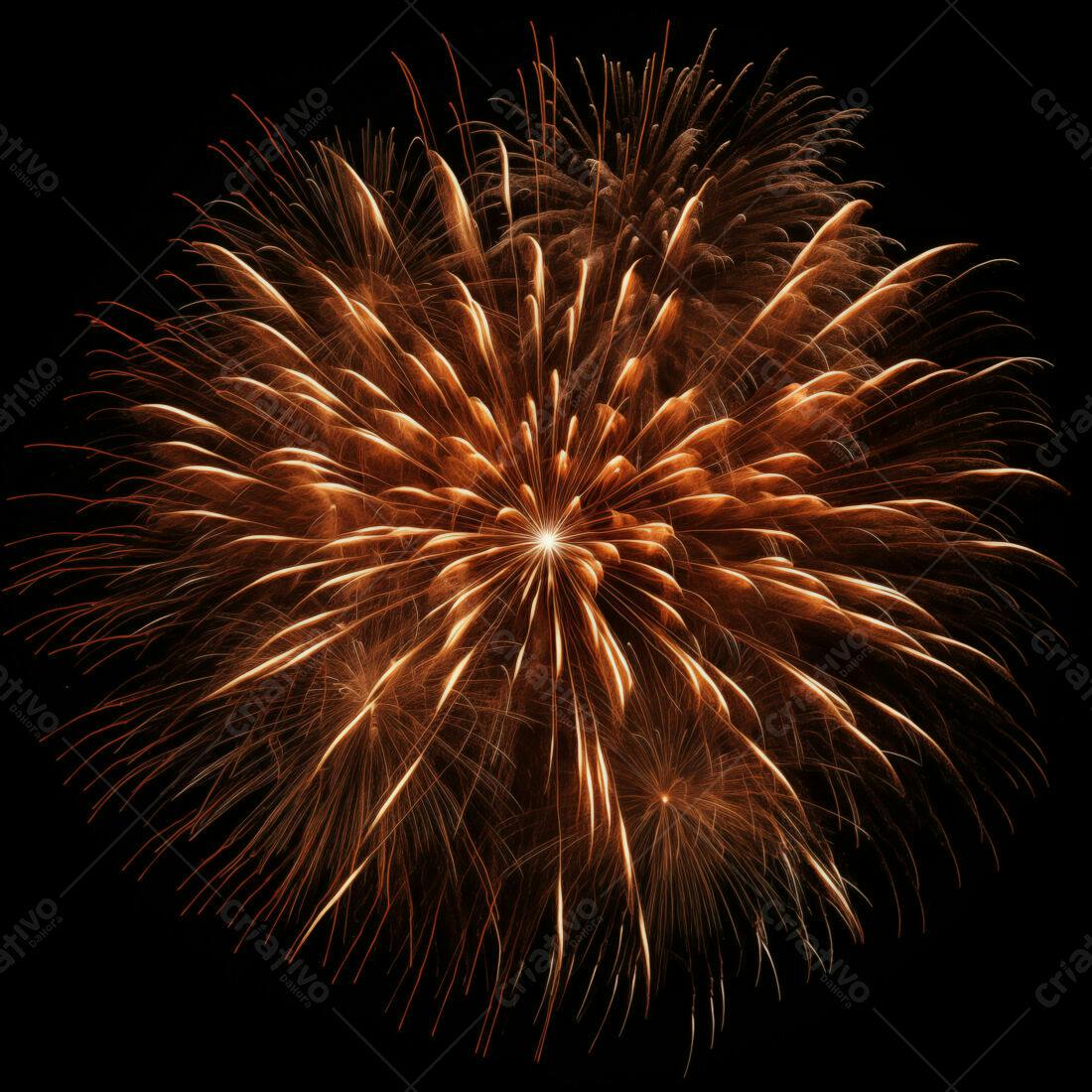 Textura Fogo de Artifício Dourado para Fundo